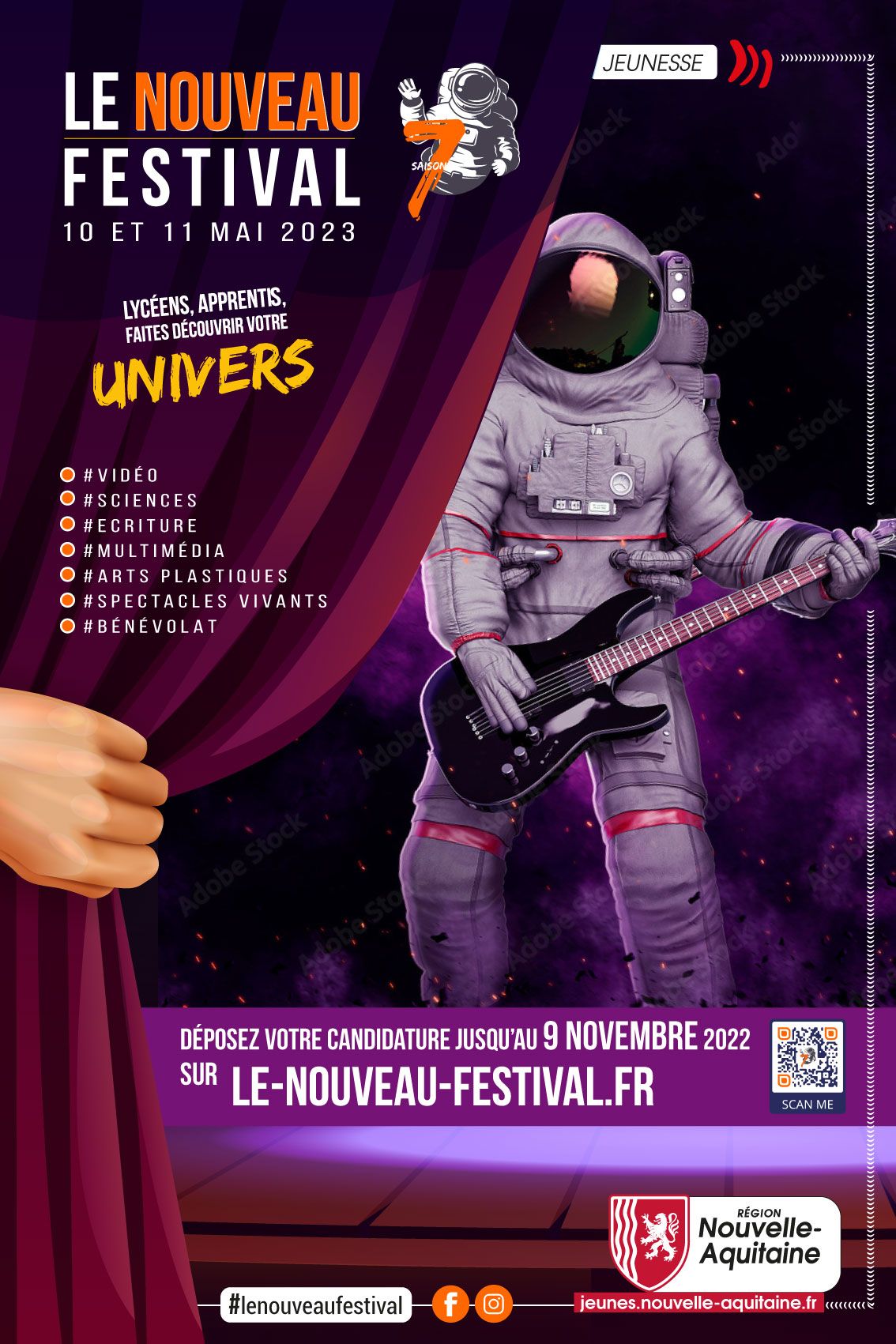 Affiche Nouveau Festival 2023