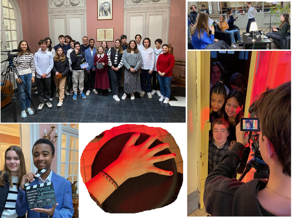 La classe de seconde du Lycée Ste Marie Grand Lebrun de Bordeaux